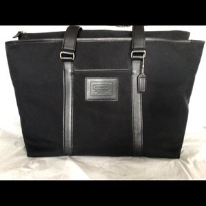 Black Zippered overnight bag